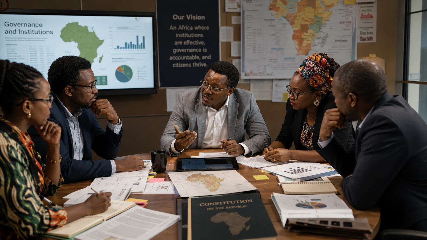 Experts africains en réflexion institutionnelle autour de documents de gouvernance et de constitution