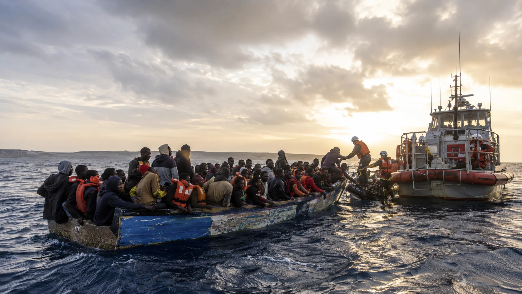 Migrants Mauritanie