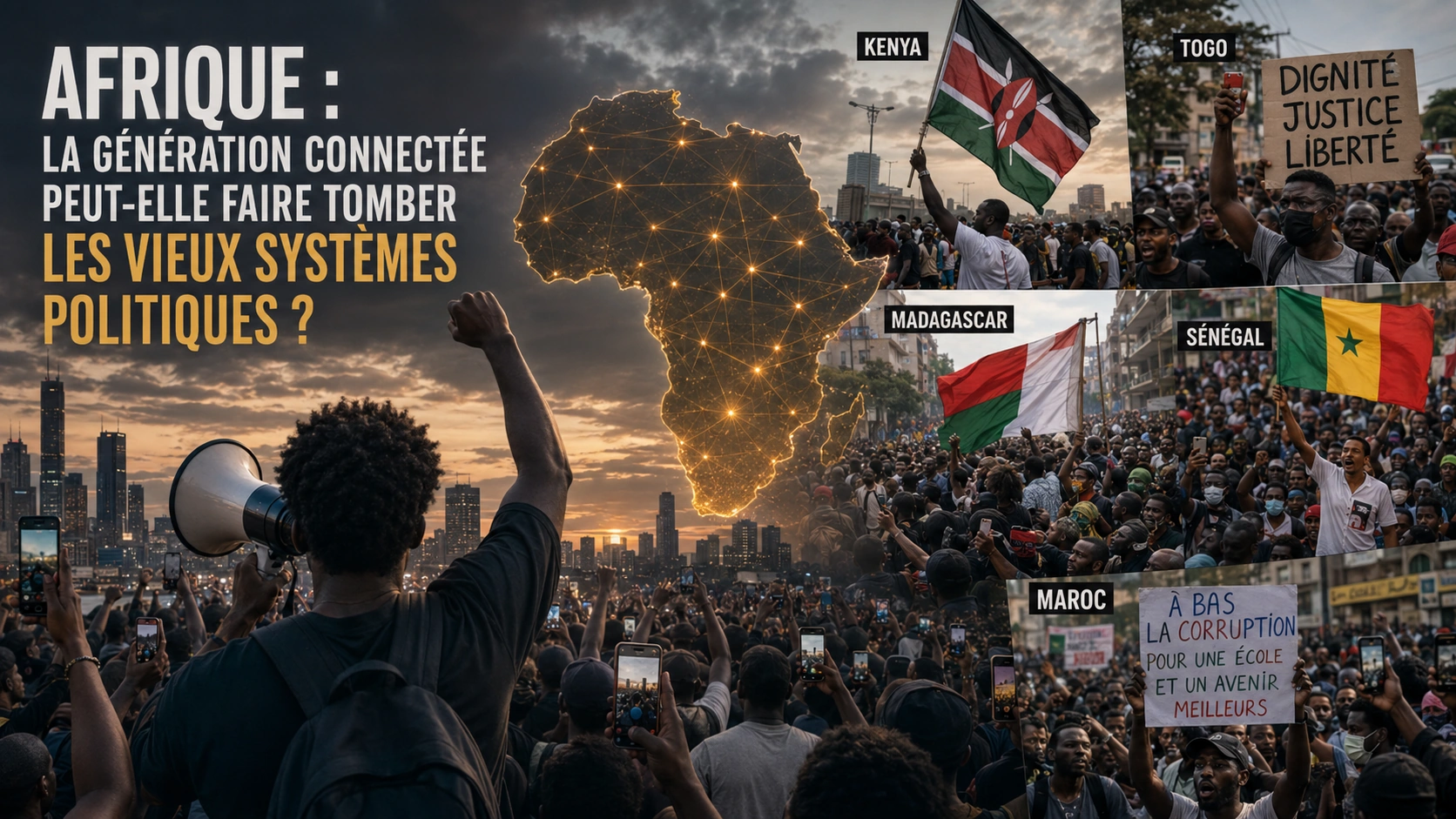 Afrique : la génération connectée peut-elle faire tomber les vieux systèmes politiques ?